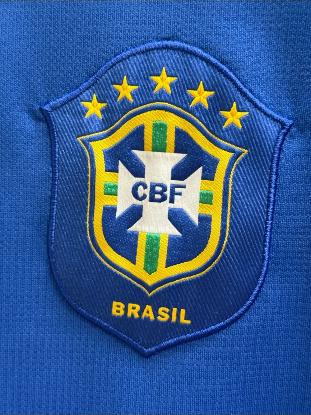 Men’s Nike Sphere Dry Soccer CBF “Brasil” Away Jersey. Size S